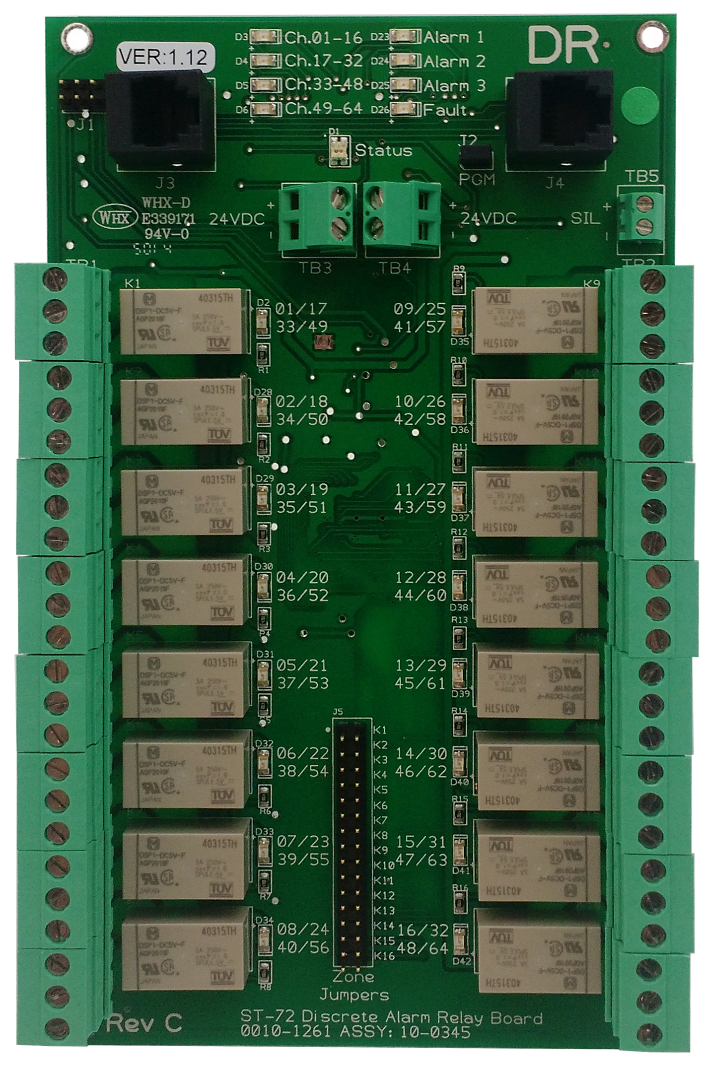 ViewSmart 6400 Controller Option Boards ViewSmart 6400 Discrete Alarm