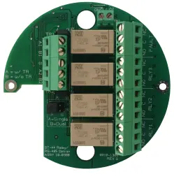 5-AMP Alarm Relays (4) With Dual RS-485 Modbus (Master/Slave)