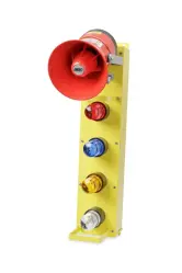 4 Light Div 2 Alarm Bar with a Horn