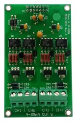 Quad Channel 4-20mA Output