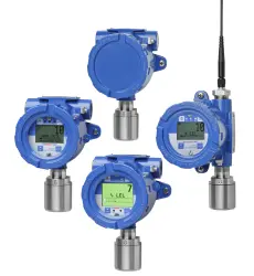 Remote gas detectors that are available as one part of a complete ZoneProtector multi-point monitoring system.