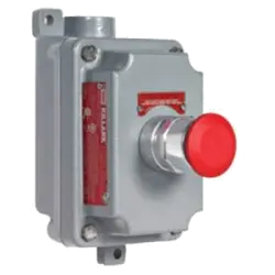 E-Stop Push Button, Class I, Div. 1 & 2