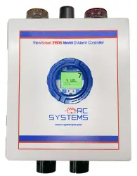 Custom made specialty alarm controller from RC Systems
