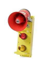 2 Light Div 2 Alarm Bar with a Horn